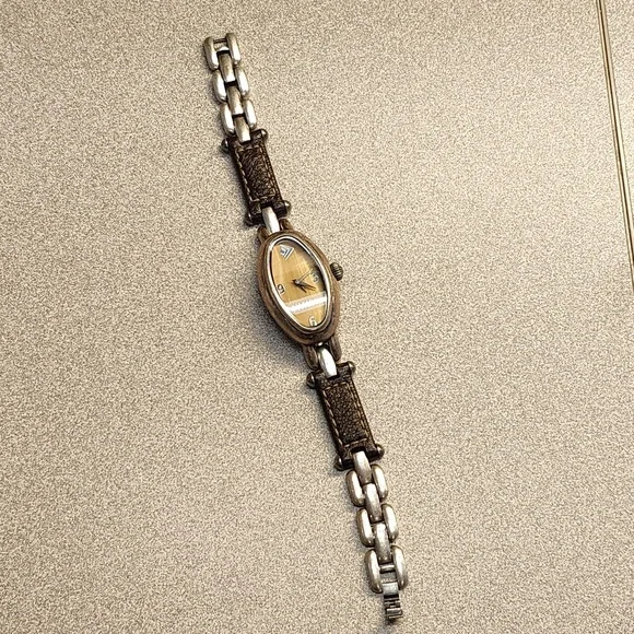 Silpada | Accessories | Silpada Stainless Steelleather Watch  display picture 1